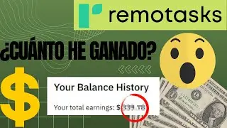 Remote Tasks: My experience after 5 months earning money online