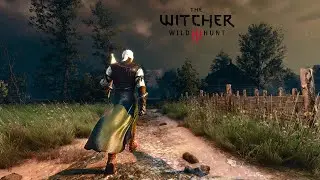 Walking in Thunderstorm in Witcher 3 Next Gen