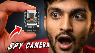 I Make a Spy 😱 Security Camera Using ESP32 CAM (Motion Alert on Telegram) Mini Spy camera Project 