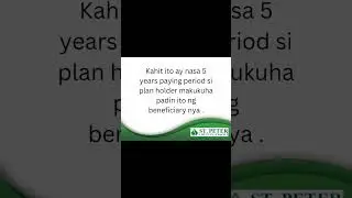 Memorial plan na may insurance with St.peter life plan #stpeterlifeplan #memorialplan #subscribe