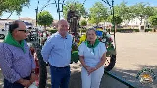 Visita de Manolo Barón Alcalde de Antequera a la Romería de Bobadilla Estación 7/5/2023