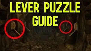 How to Solve the Lever Puzzle in Folgunthur | Skyrim Puzzle Guide