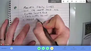 2-11-21 Magnetic field lines & permanent magnetism.