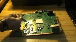 PS3 Red Light Fix CPU/GPU Thermal Compound Part 2