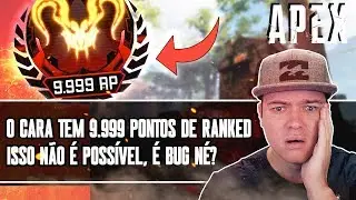 APEX REACT | O CARA COM 9.999 PONTOS DE RANKED E O DIEGOSAURS COM UM DEDINHO NERVOSO de P2020!