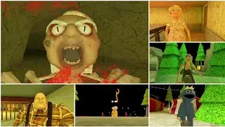 Grandpa And Granny Home Escape - All Chapter Caught Battel