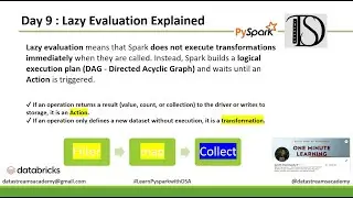 Day 9: Spark Lazy Evaluation Explained | Actions & Transformations in Apache Spark