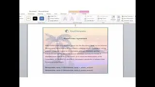 [SOLVED] How to Make Image Transparent in Word | Make Image Transparent in Word Document Background