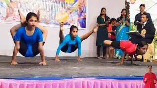 10 to 14 year girls yoga championship। Pragati। Part 2।‌ About Yoga