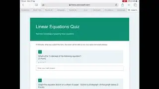 Maths Quizzes in Microsoft Forms