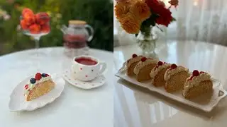 Пирожные за 5 минут/Десерт к чаю/Пирожные
