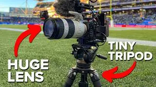 My Sony FX30 Camera Rig for Filming Football Videos