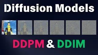 Diffusion Models (DDPM & DDIM) - Easily explained!