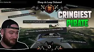 We Sank The CRINGIEST Pirate EVER - Sea of Thieves
