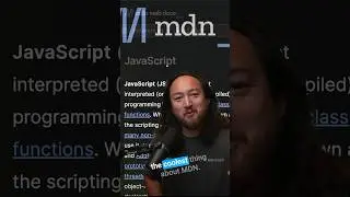 How did I not know this MDN trick?