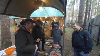 Шашлыки на базе.