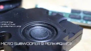 Another Micro Laptop Subwoofer Pushed to the Max!
