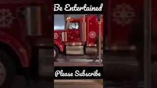 When you finally see the Christmas coca-cola truck #shorts #trending #subscribe #like