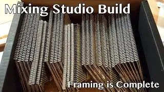 Mixing Studio Build - Framing is Complete