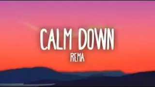 calme down remix afro