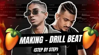 How To Make Drill Beat - Like Mc Stan & Divine - Fl Studio (Hindi) - How To Make Rap Beat - Rap Song
