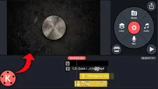 How to Make Quick impact Logo Reveal Animation intro in kinemaster