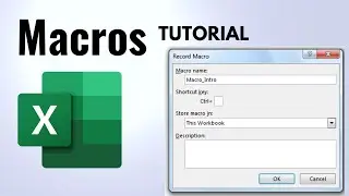 How to Create & Use Excel Macros | MACRO CLASS # 01