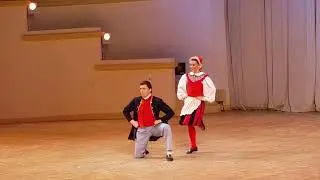 Финская полька. Вероника Денисова и Андрей Артамонов