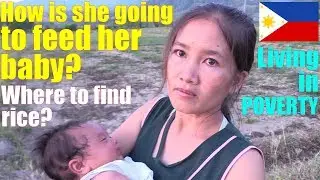 This Beautiful Filipina Mother Has a Problem of Where to Find Rice to Feed Her Family. Philippines