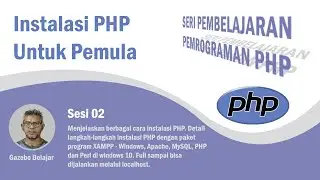 Belajar PHP - Instalasi PHP menggunakan XAMPP