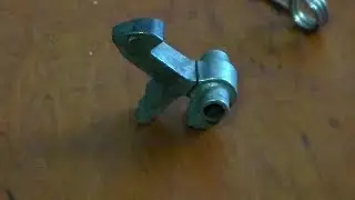 Repair and replacement of the door hook of the washing machine Zanussi Lindo 300.