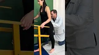 ☑️ Gait training on a ramp for a patient with post-traumatic brain and spinal cord injuries 🏍️🏍️🏍️