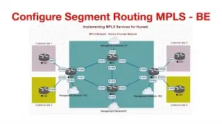 Configure Segment Routing MPLS Best Effort