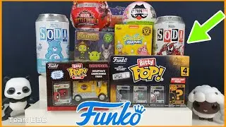 FUNKO POP FRIDAY UNBOXING ! Bitty Pop, Mystery Mini, Soda Cans, Paka Paka balls and more!