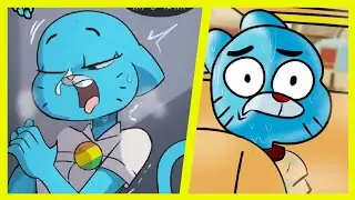 Nicole y Gumball Haciendo Informatica 🧠 - Comic El Maravilloso Mundo de Gumball