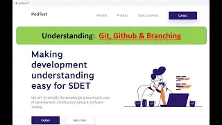 Understanding Git, Github & Branching workflow