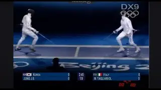 Italy Vs Korea Beijing 2008 Men's Epee team