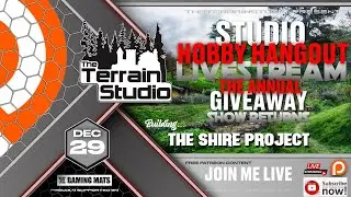 TheTerrainStudio - Live Stream - The Shire Project