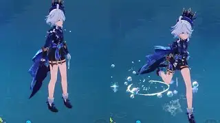 When you realize Furina standing on water has no ripple..