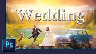 Photoshop Manipulation - Wedding Photography