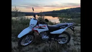 Дорога на роботу на Honda XR 150l
