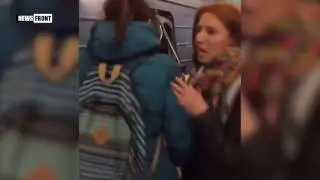 Метро в Санкт Петербурге после теракта  . Нарезка снятая на камеру очевидцев . 03.04.2017