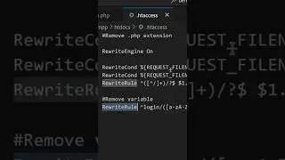 How to remove.php extension and variable names from url? |