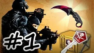 |OpenCase CS:GO| Выпал НОЖ!!! #1