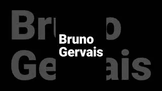 How to pronounce Bruno Gervais