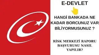 Bankalarda Borcunuz Olabilir? Risk Merkezi Raporu Başvurusuyla Öğrenebilirsiniz. İŞTE DETAYLAR