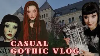 Casual Gothic Vlog | Castle | Forest | Cemetery | The Cure album review