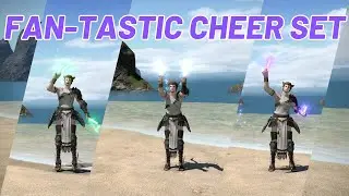 Cheer Jump: Green / Cheer Wave: Violet / Cheer On: Bright Emotes
