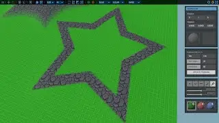 Create terrain using Unity engine