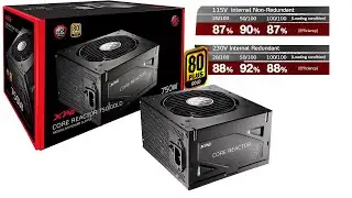 FONTE XPG CORE REACTOR, 750W 80 PLUS GOLD, 10 ANOS DE GARANTIA, FULL MODULAR & PFC ATIVO